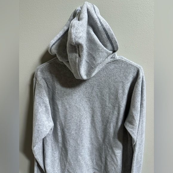 Vtg Y2K Tigger “Mr.Splendiferous” Fleece Embroidered Hoodie Grey/Blue Women’s M - Picture 12 of 12